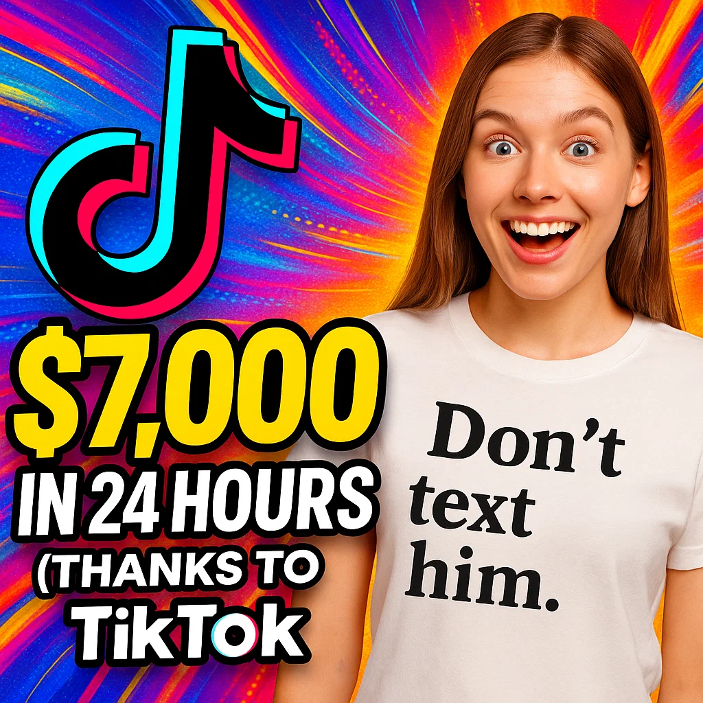 $7,000 in 24 Hours (Wtih TikTok and Etsy)