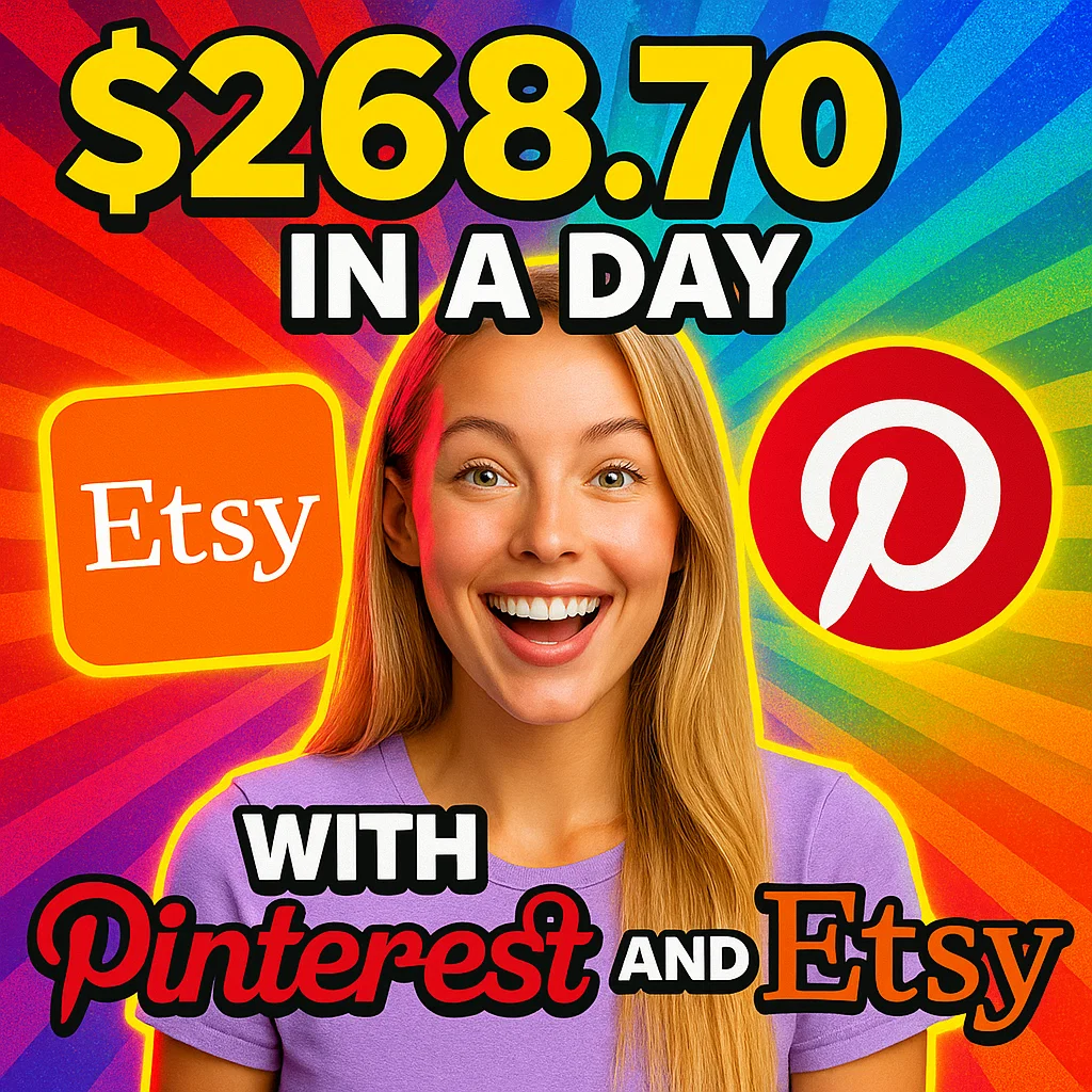 How I Made $268.70 in One Day Selling Spiritual Wall Art on Etsy Using Pinterest (Free Traffic Only)