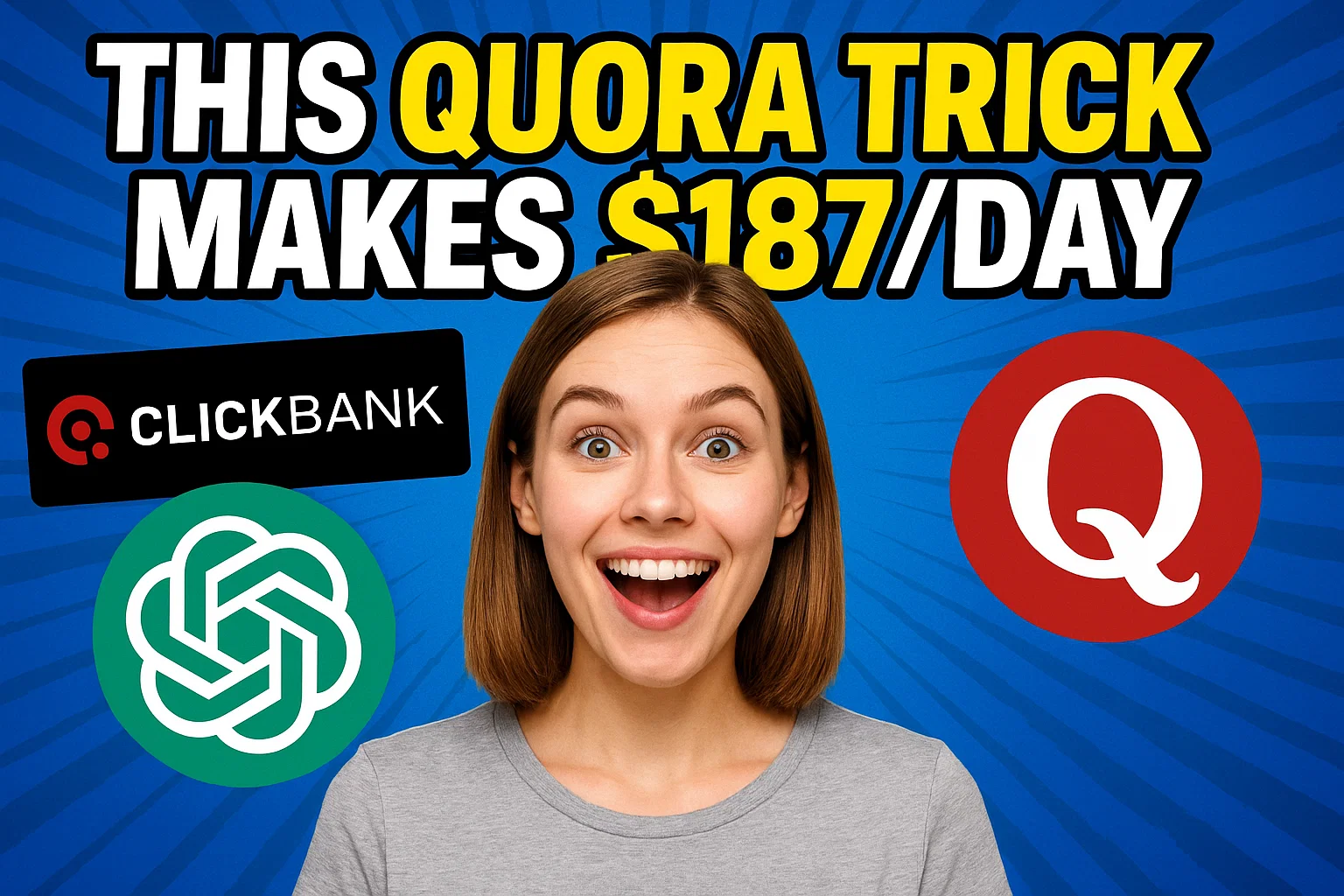 How to Make $187/Day With Quora and ClickBank Using this Hidden Quora Trick!
