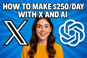 How to Make $250/Day by Giving Away Free AI Prompt Packs on X (No website, No Ads)