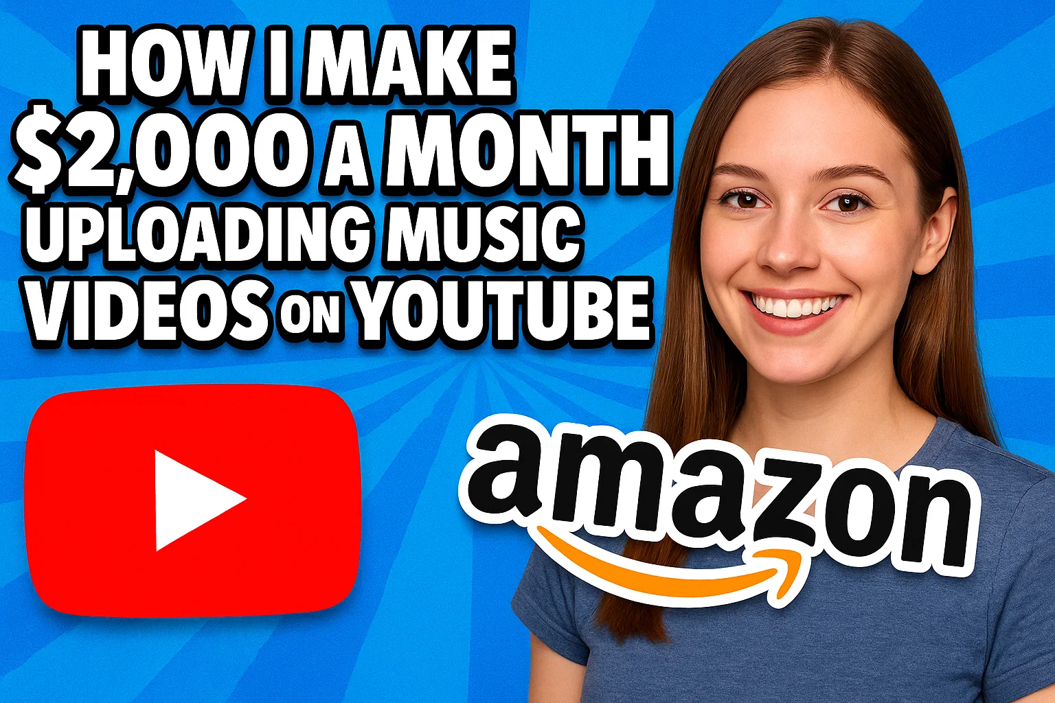 How I Make $2,000 a Month Uploading Music Videos On YouTube (Newbie Friendly)